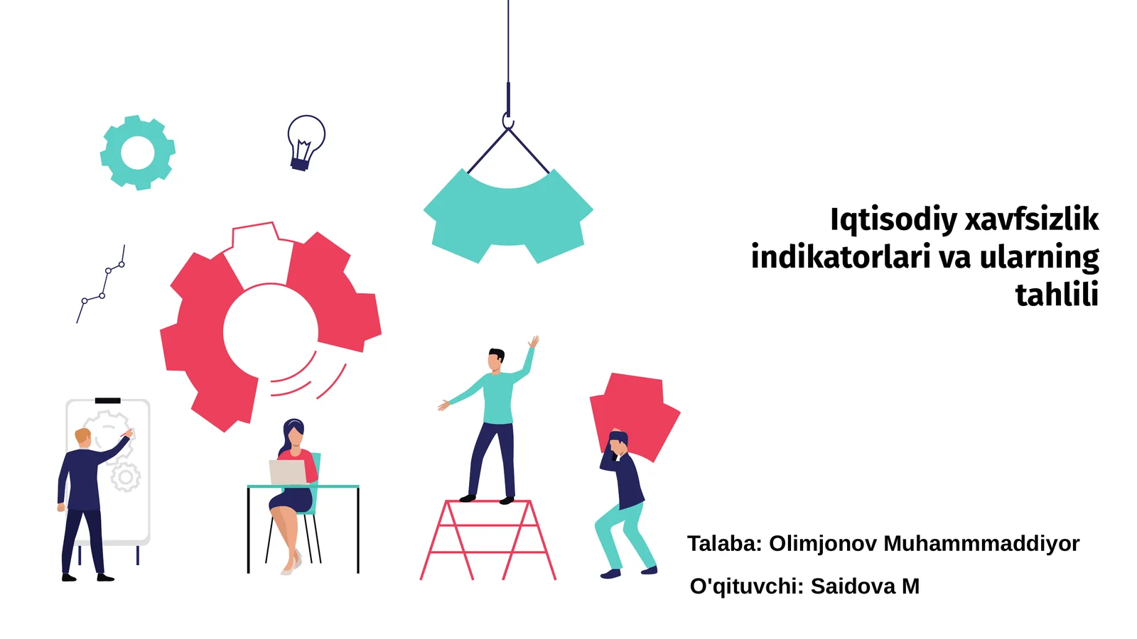 Iqtisodiy xavfsizlik indikatorlari va ularning tahlili