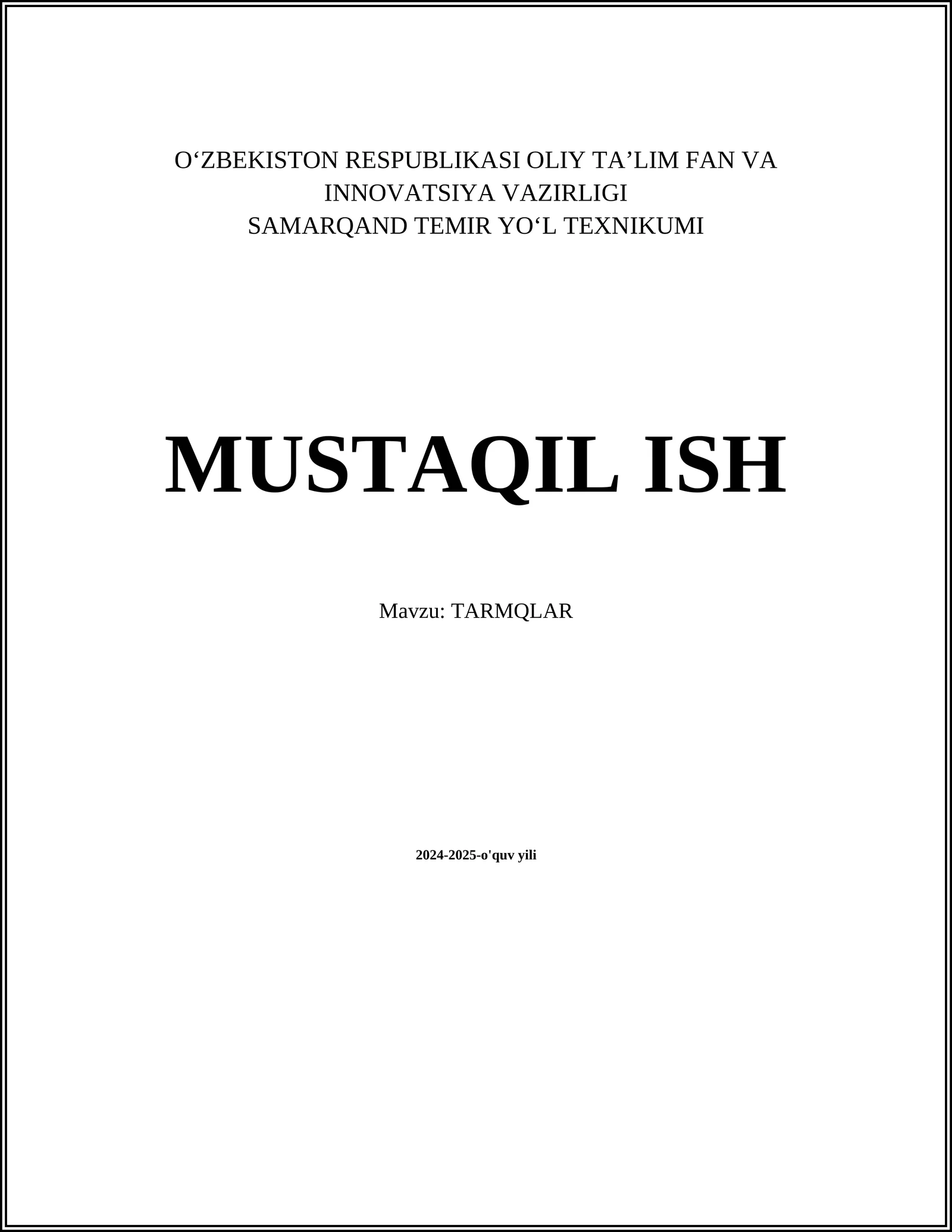 TARMQLAR