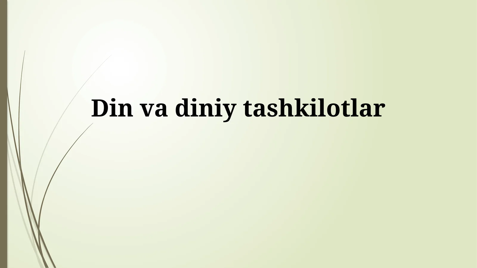 Din vadiniytashkilotlar