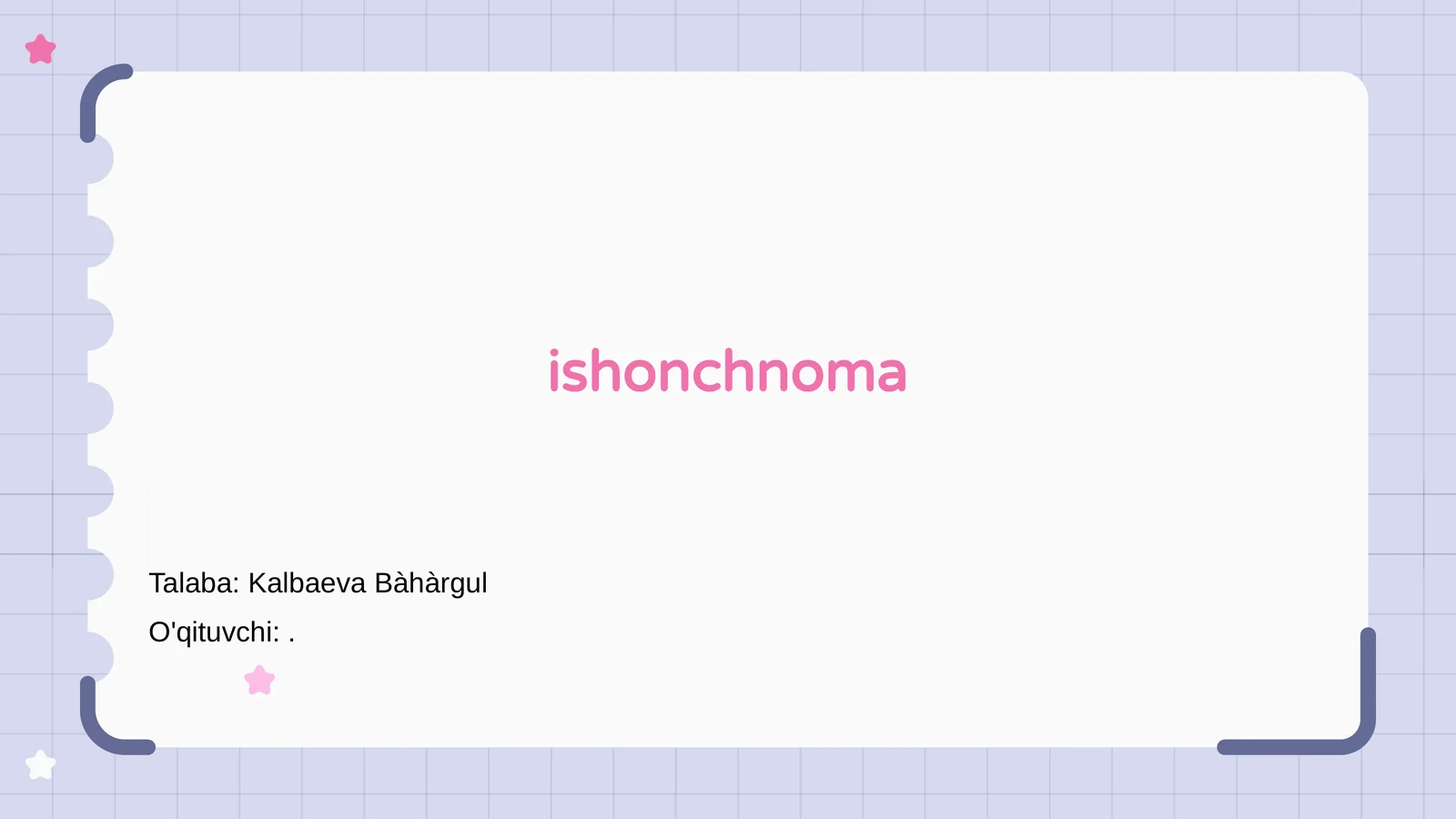 Ishonchnoma
