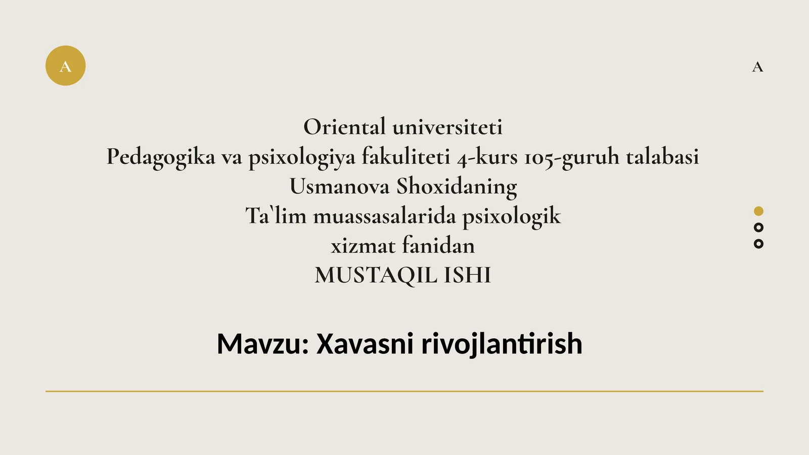 Xavasnirivojlantirish