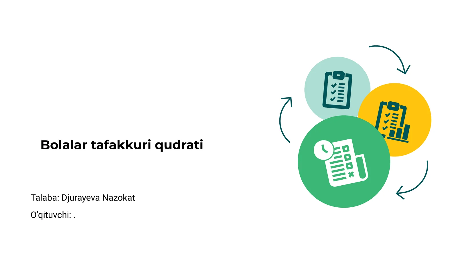 Bolalar tafakkuri qudrati