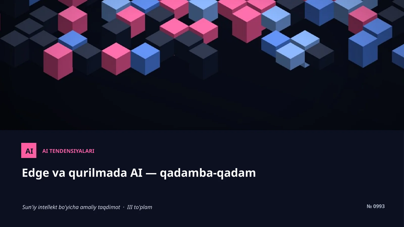 AI TENDENSIYALARI