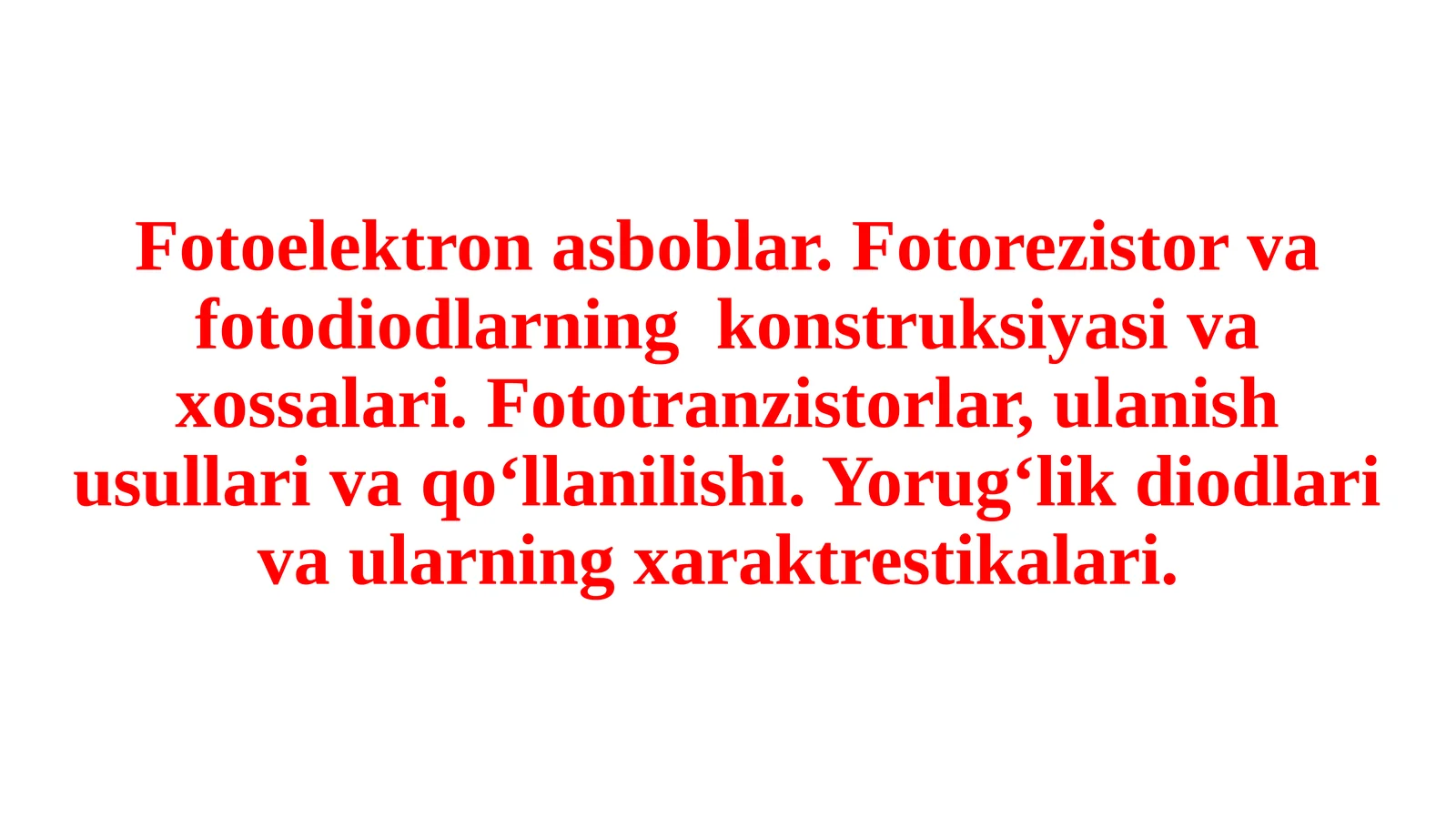 Fotoelektron asboblar