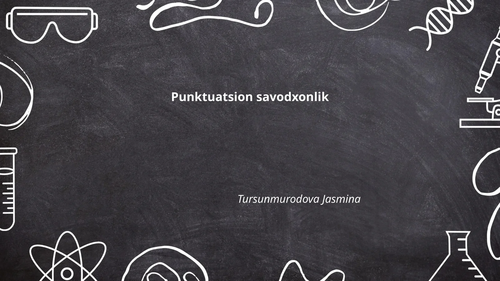 Punktuatsion savodxonlik