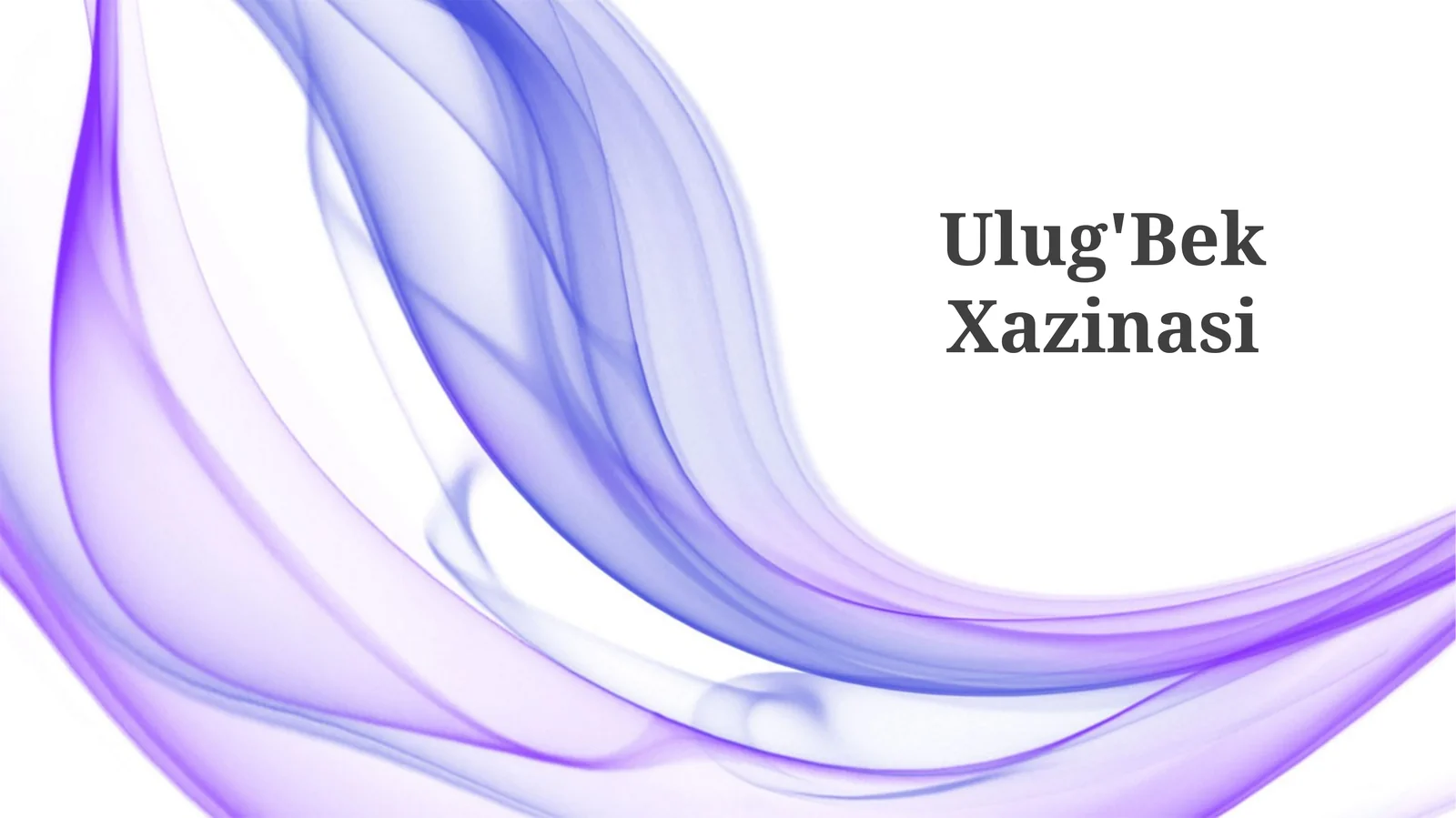 Ulug'Bek Xazinasi