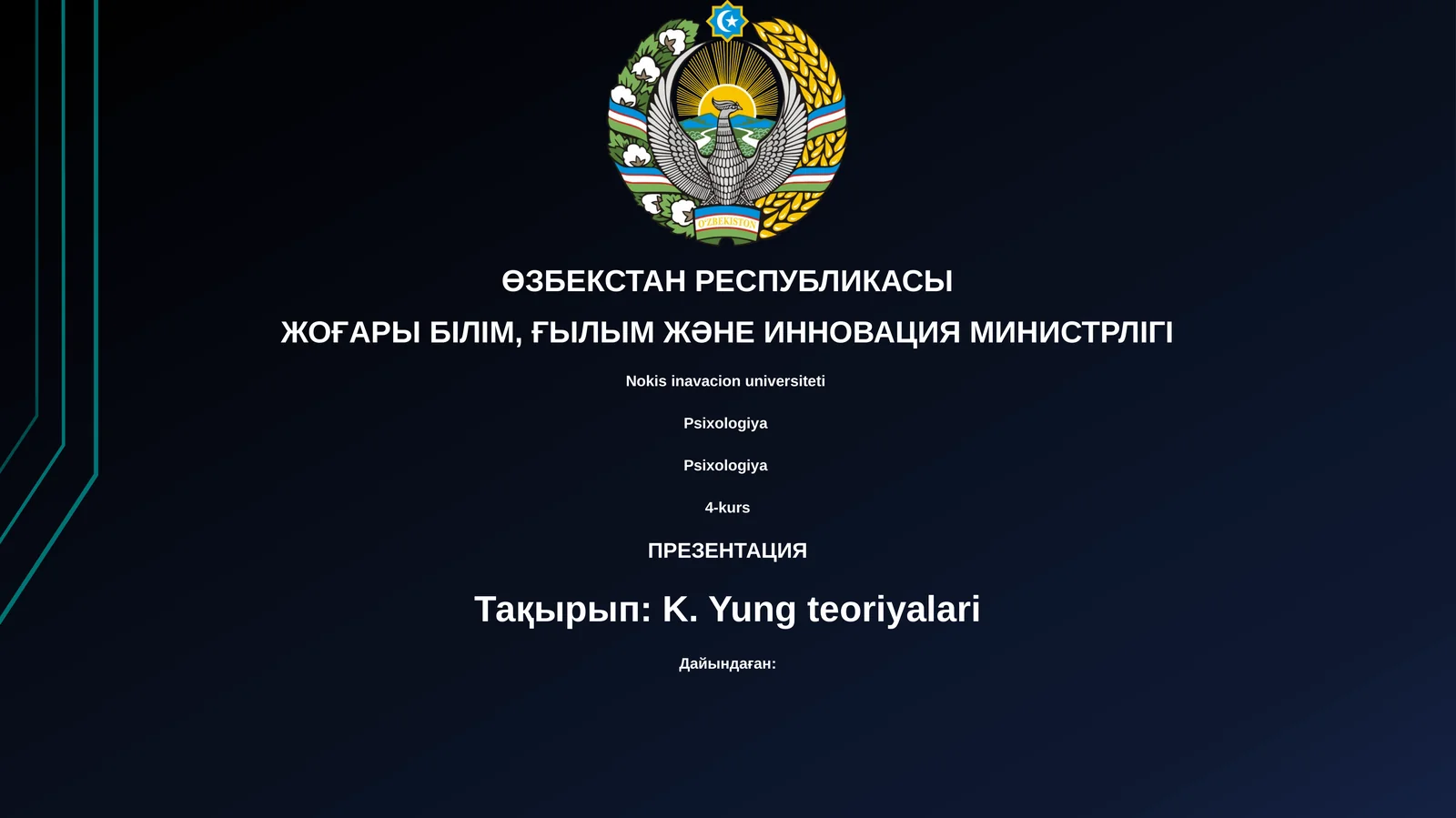 K. Yungteoriyalari