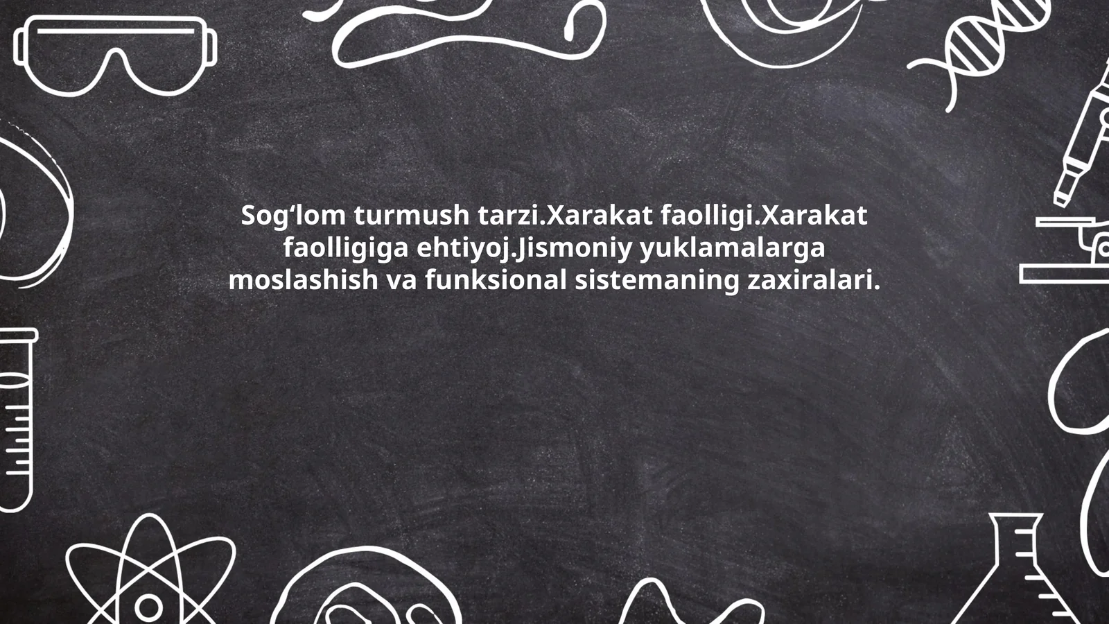 Sogʻlom turmush tarzi tamoyillari