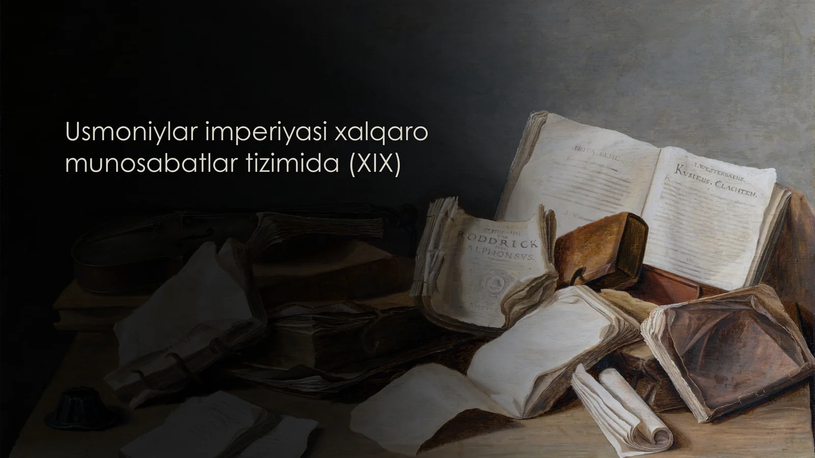 Usmoniylar imperiyasi XIX asri