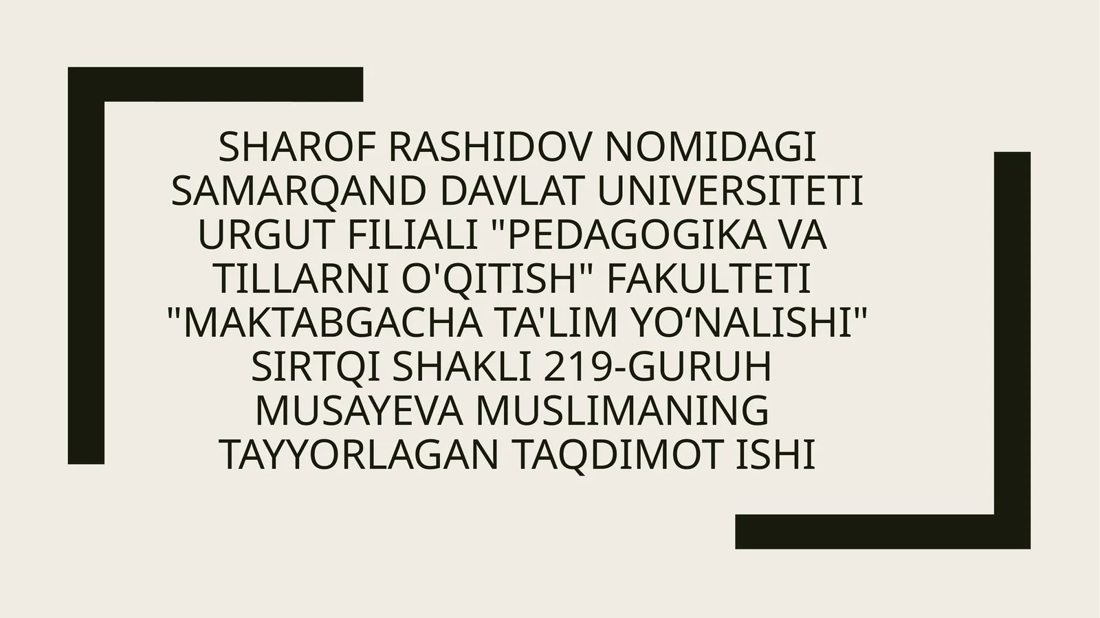 Tabiatda o‘yinlar tashkil etish metodikasi