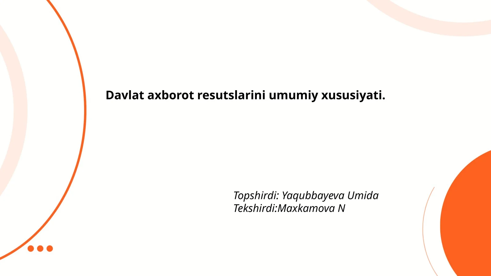 Davlat axborot resurslari
