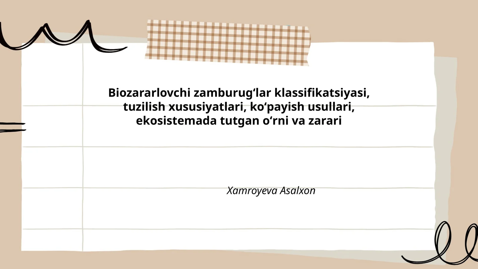 Biozararlovchi zamburugʻlar klassifikatsiyasi