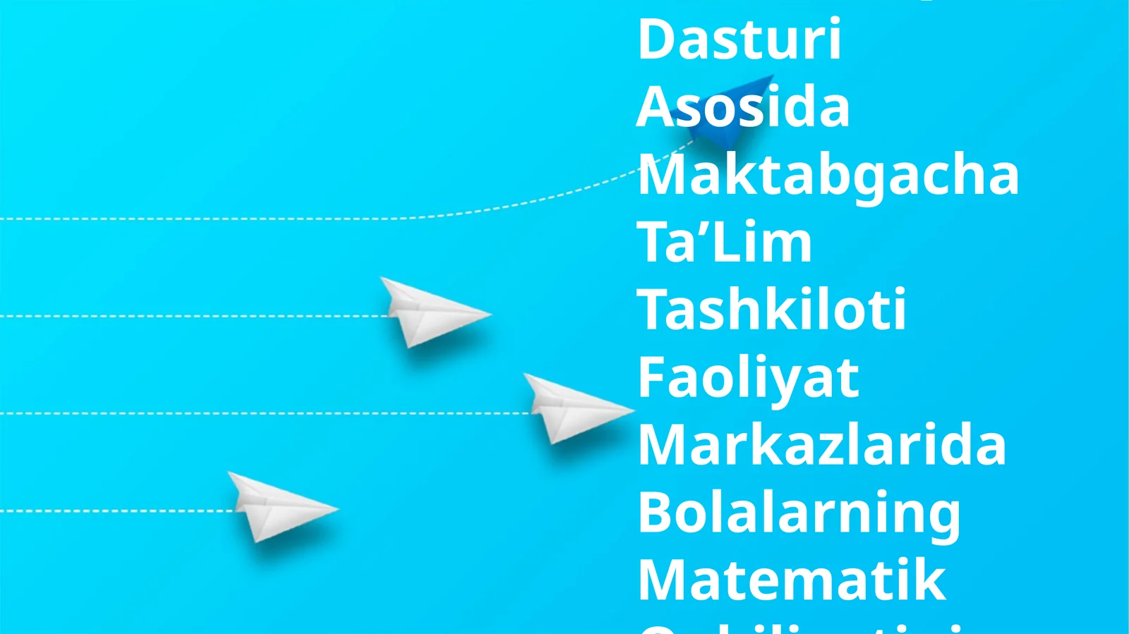 Ilk Qadam Davlat OʻQuv Dasturi