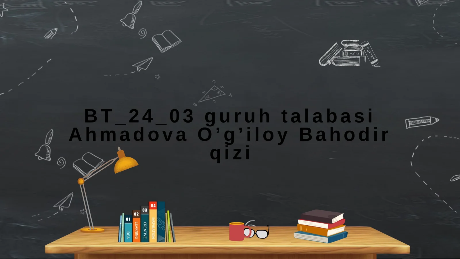 Boshlang'ich sinf o'quvchilarida mustaqil ishlash ko'nikmalarini shakllantiruvchi o'quv topshiriqlar tizimini yaratish (qo'shma gaplarni har bir turiga mos o'quv topshiriq tuzish amaliyot bilan bog'lagan holda)