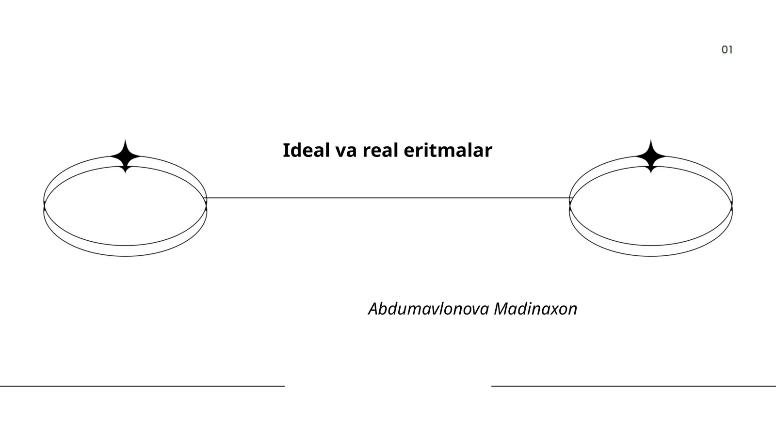 Ideal va real eritmalar
