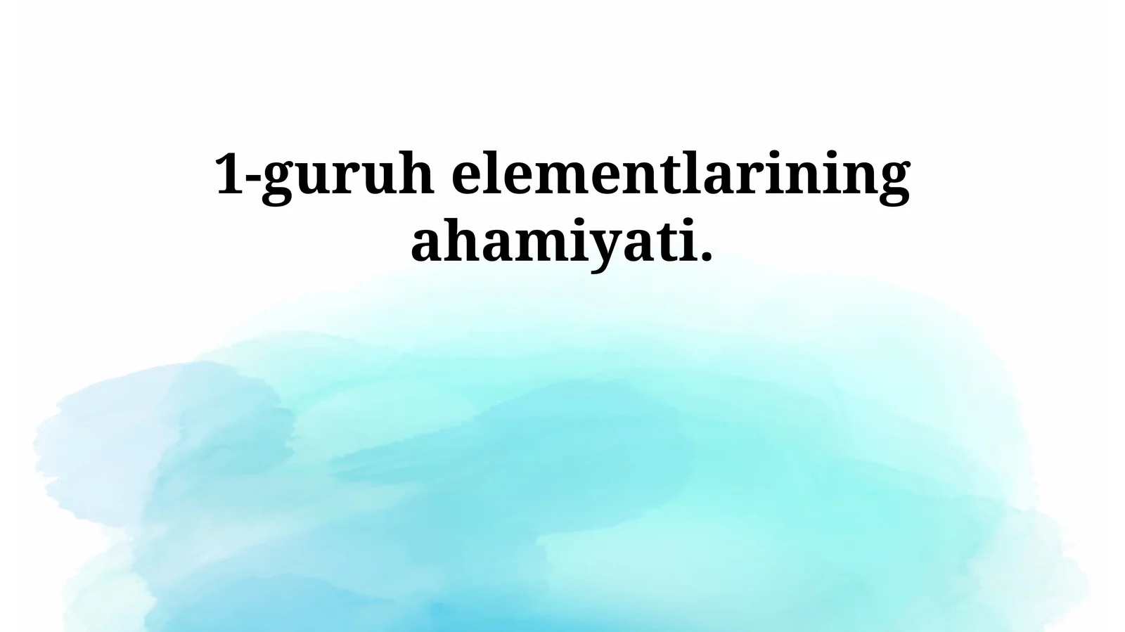 Litiyning noyob xossalari va qo'llanilishi