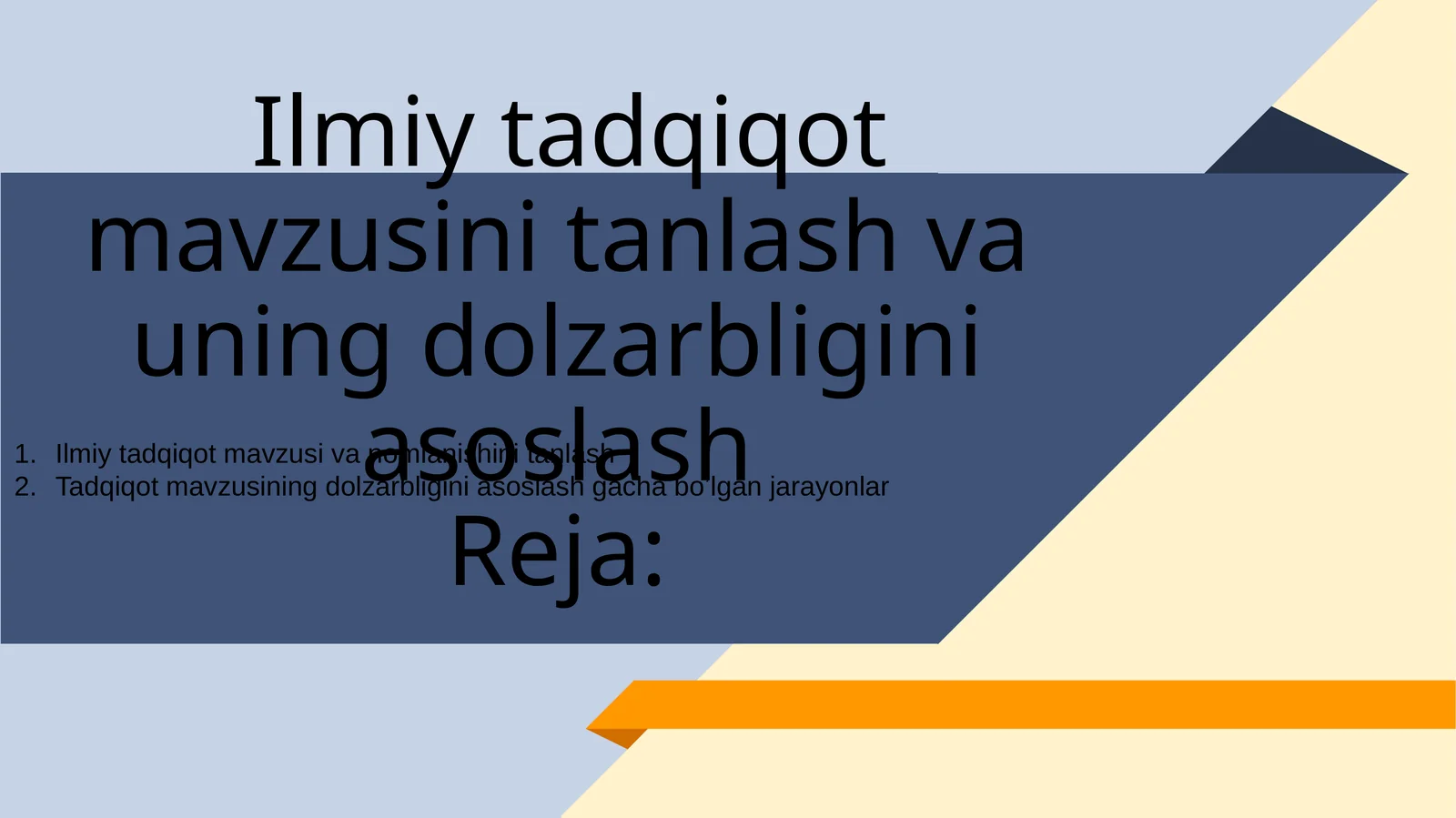 Adabiyotlar ro‘yxati