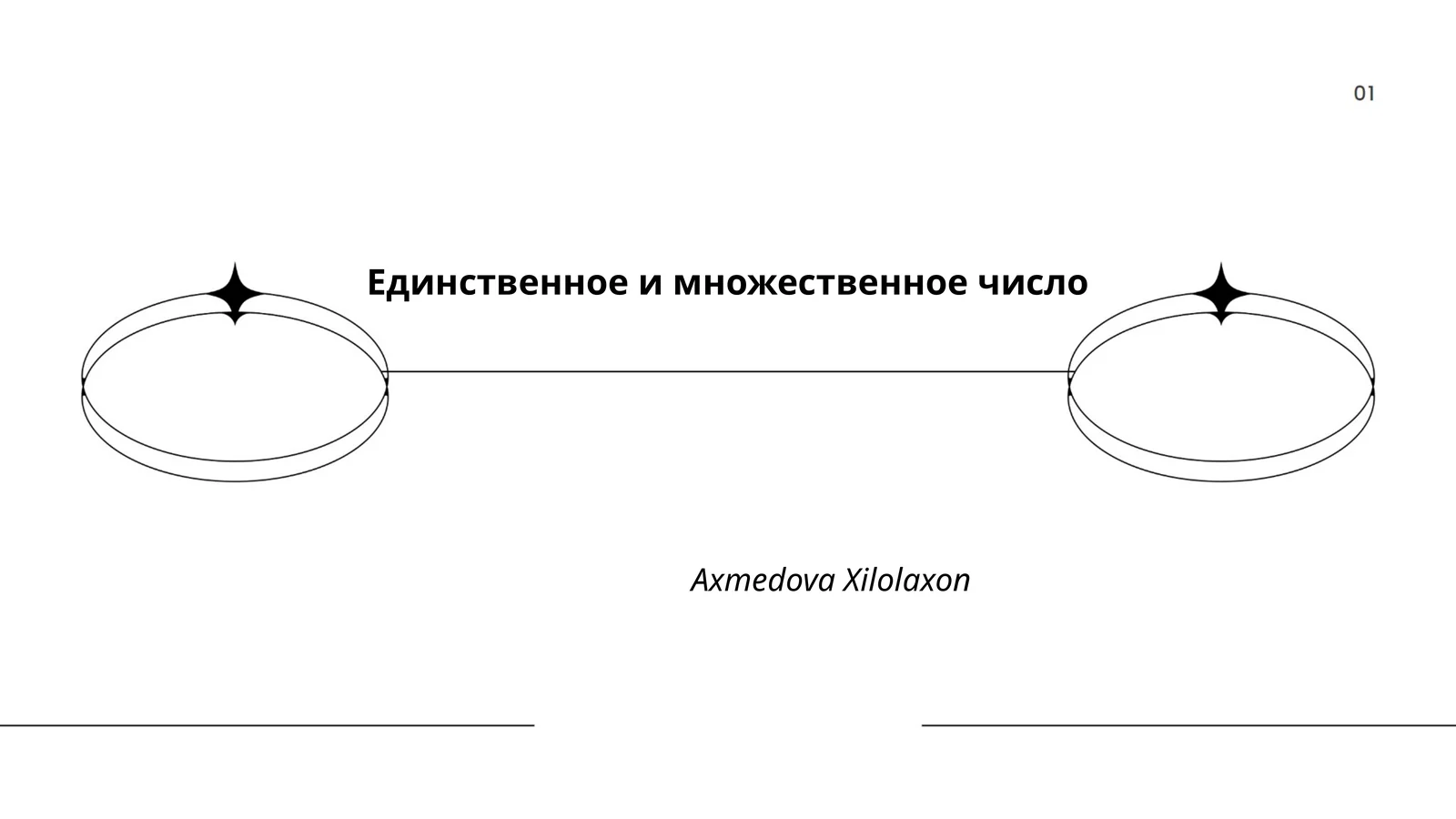 Единственное и множественное число