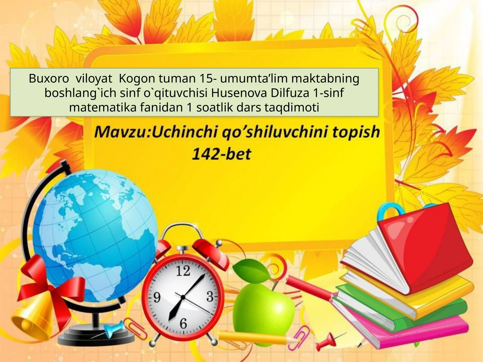 1 dan 10 gacha boʻlgan sonlar