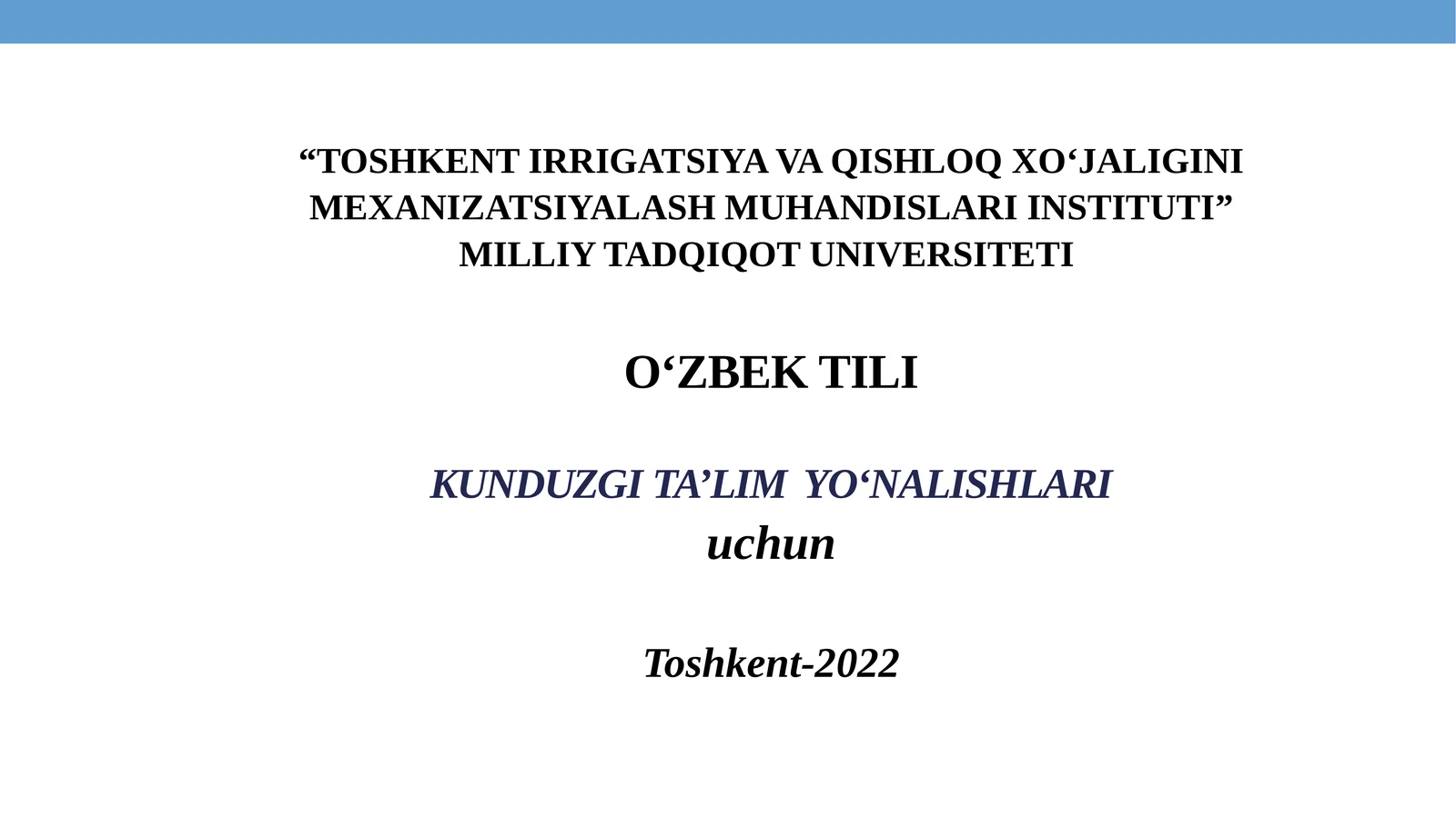DAVRIMIZNING GLOBAL MUAMMOLARI.TABIAT VA INSON. O‘ZBEKISTONNING IQLIMI.MAQOLA VA UNING TURLARI