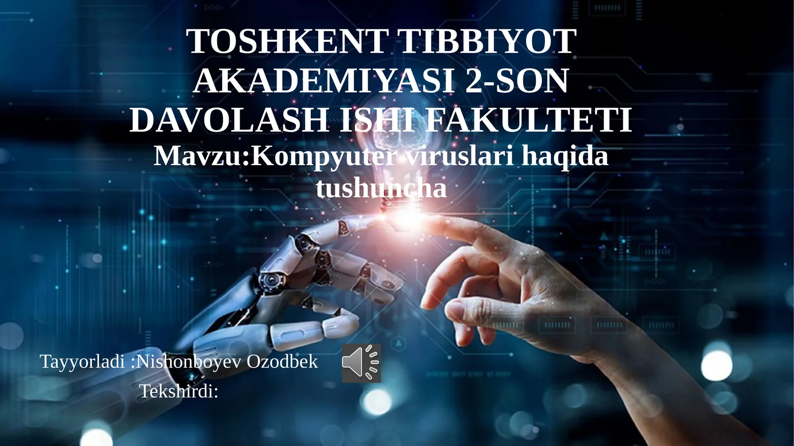 Kompyuterviruslari haqida tushuncha