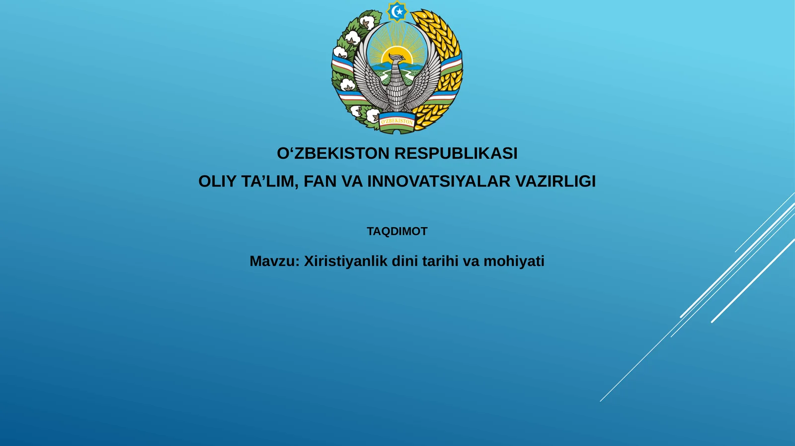Xiristiyanlikdinitarihivamohiyati