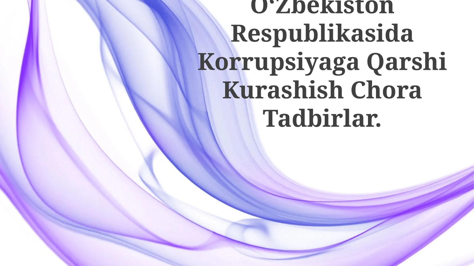 Kirish Korruptsiya