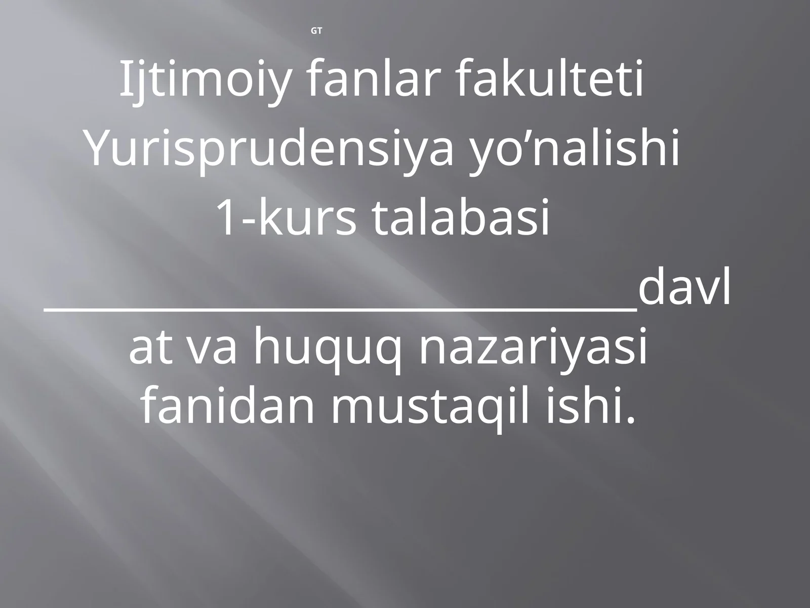 O’zbekiston Respublikasidahuquqningasosiymanbalari