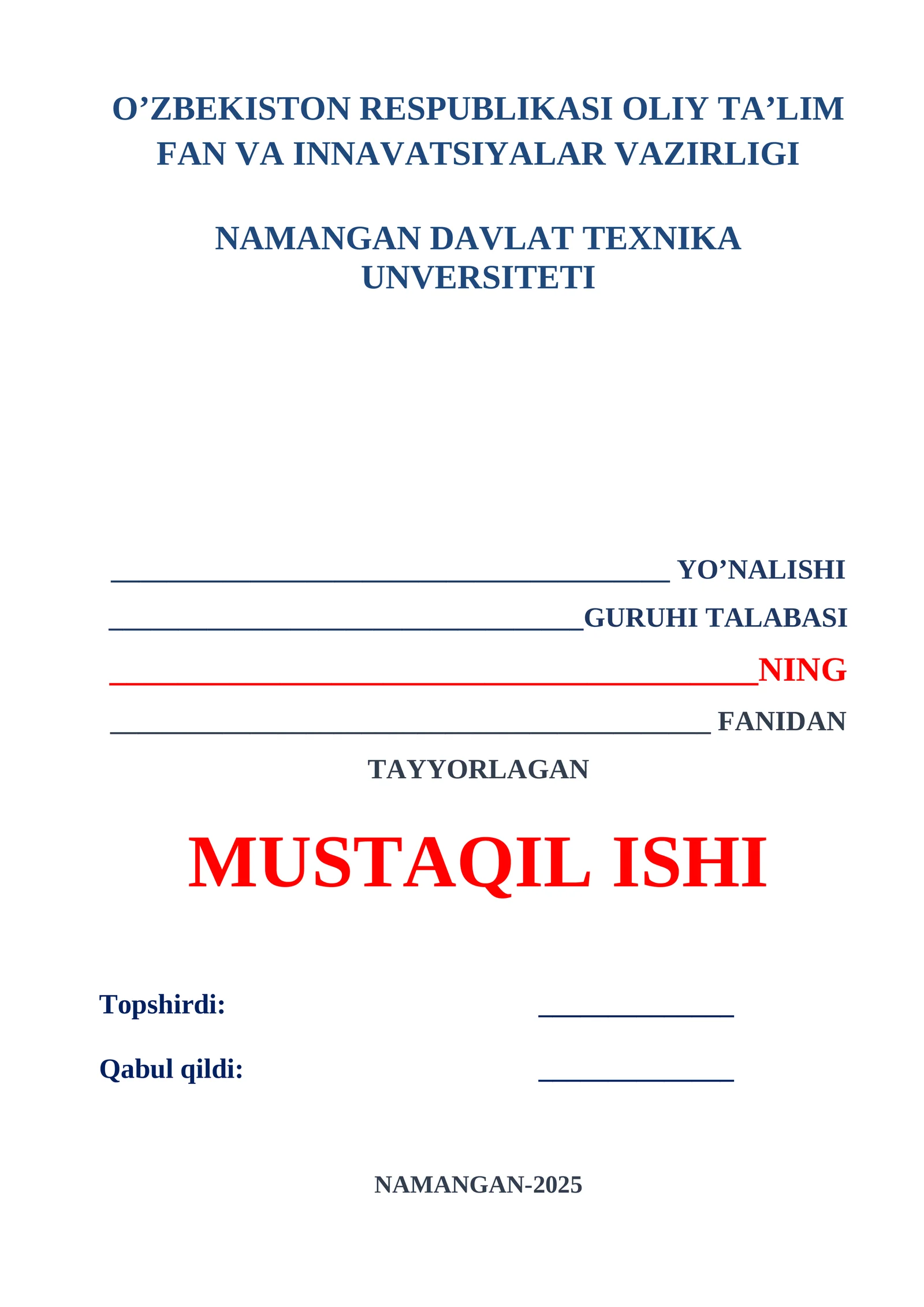 QISHLOQ XO'JALIGI UCHUN LOT YECHIMLAR TAHLILI