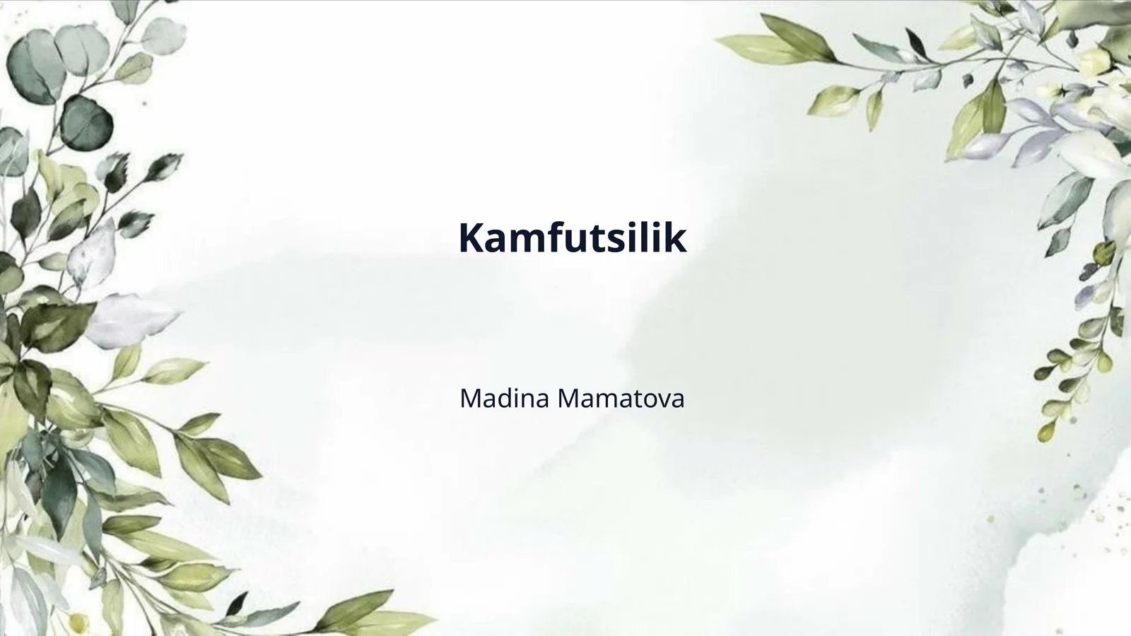 Kamfutsilik