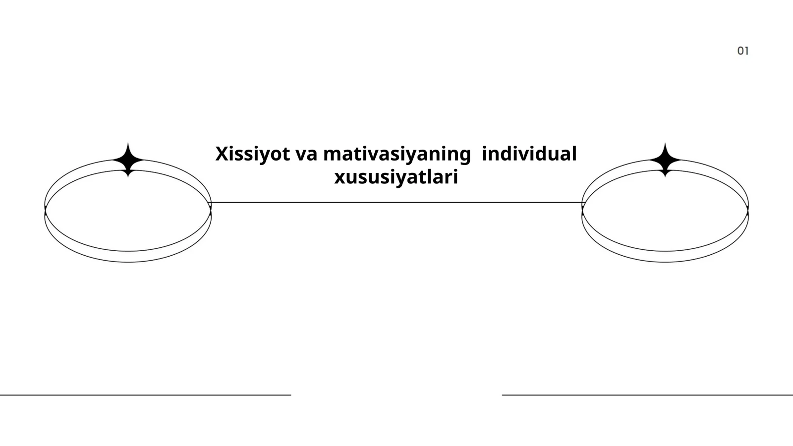 Xissiyot va mativasiyaning individual xususiyatlari