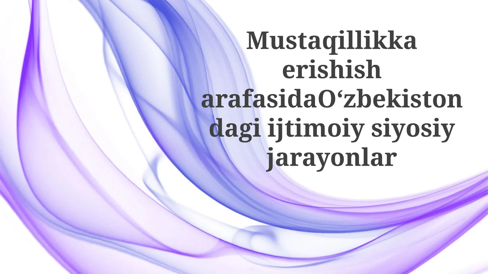 Mustaqillik Arafasida O'zbekistonning Ijtimoiy Hayoti