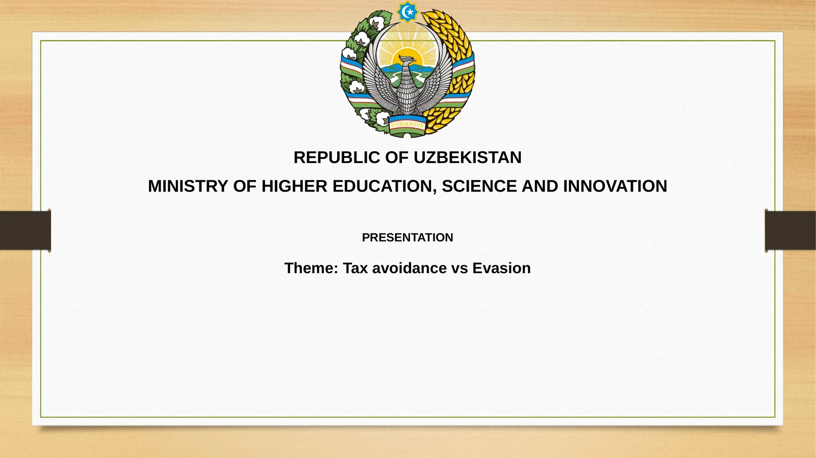 Tax avoidancevsEvasion