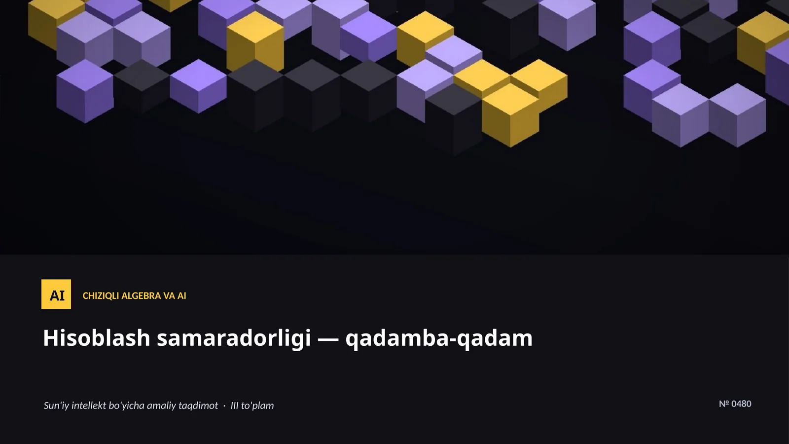 Chiziqli algebra va AI