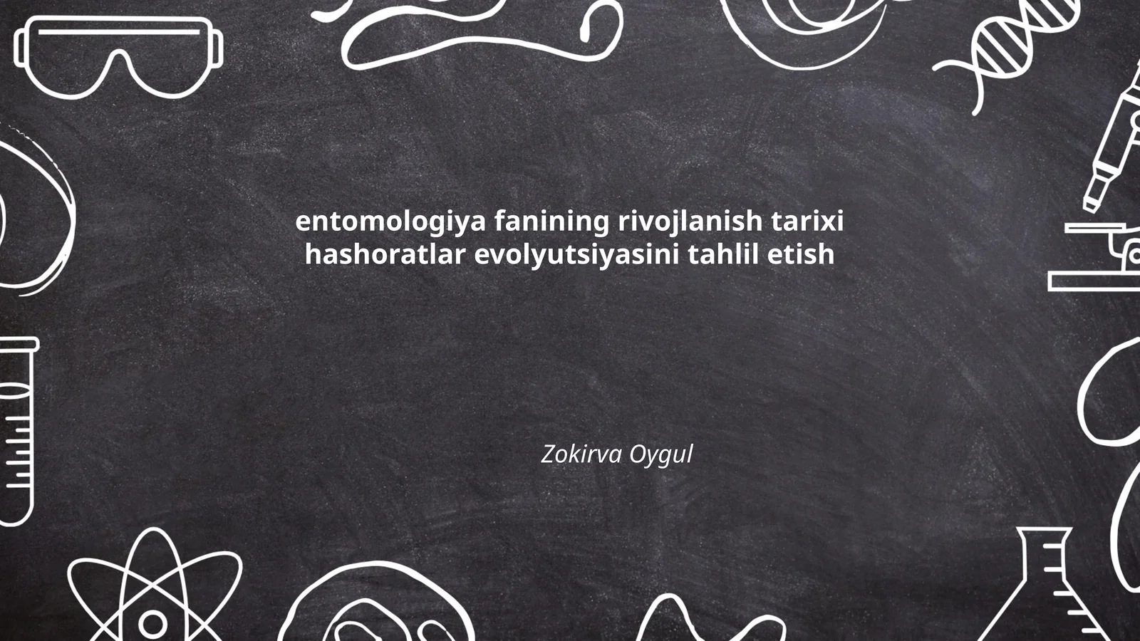 entomologiya fanining rivojlanish tarixi hashoratlar evolyutsiyasini tahlil etish