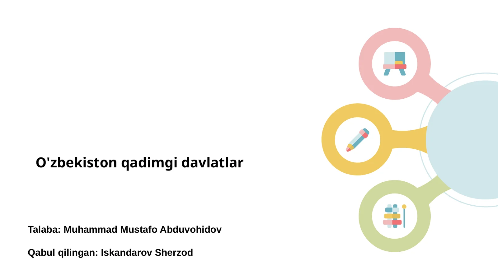 O'zbekiston qadimgi davlatlar