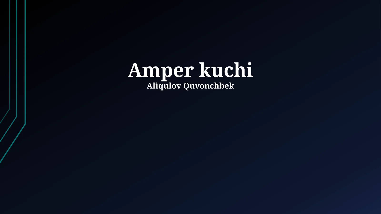 Amper kuchi