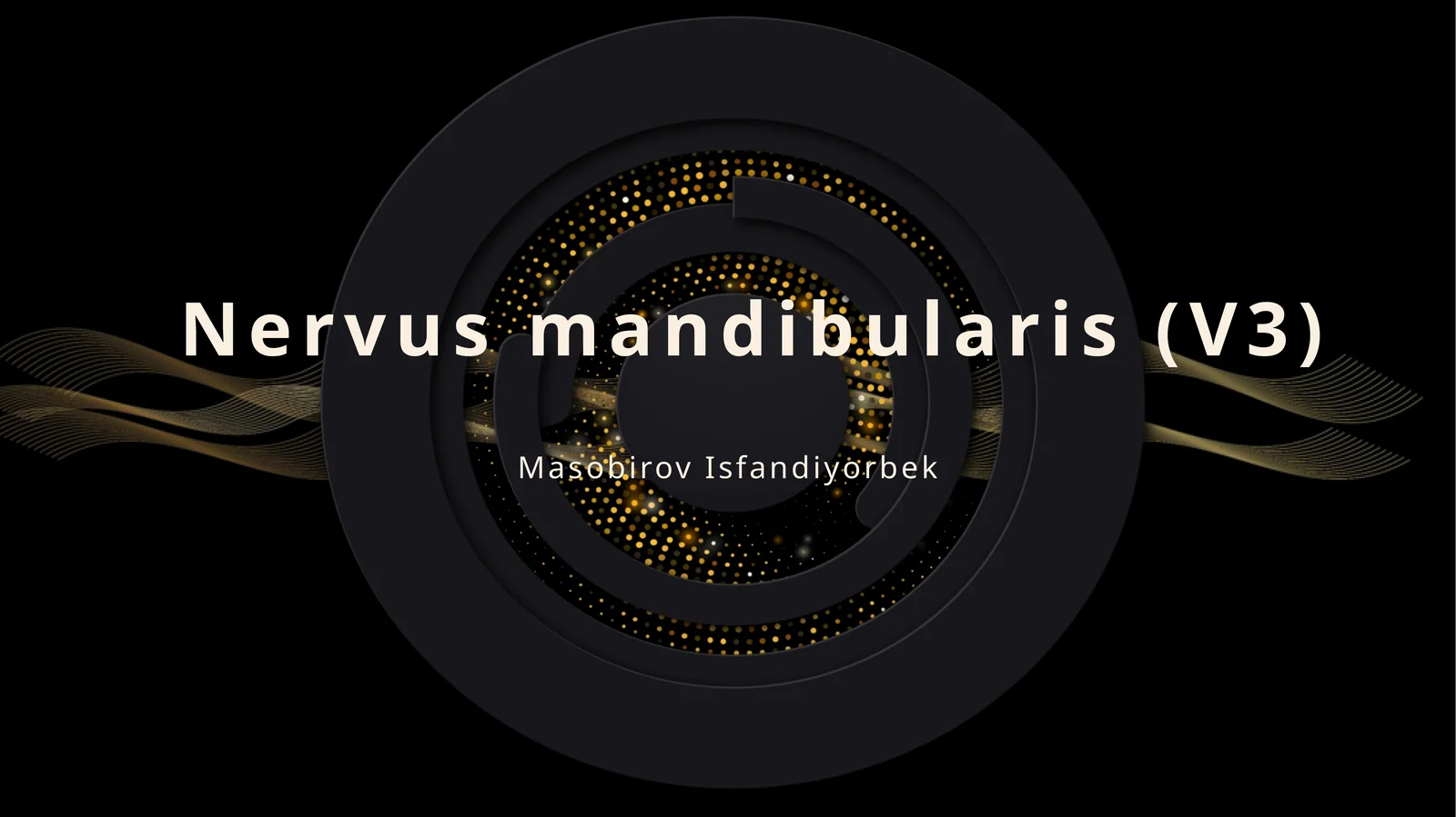 Nervus mandibularis (V3)