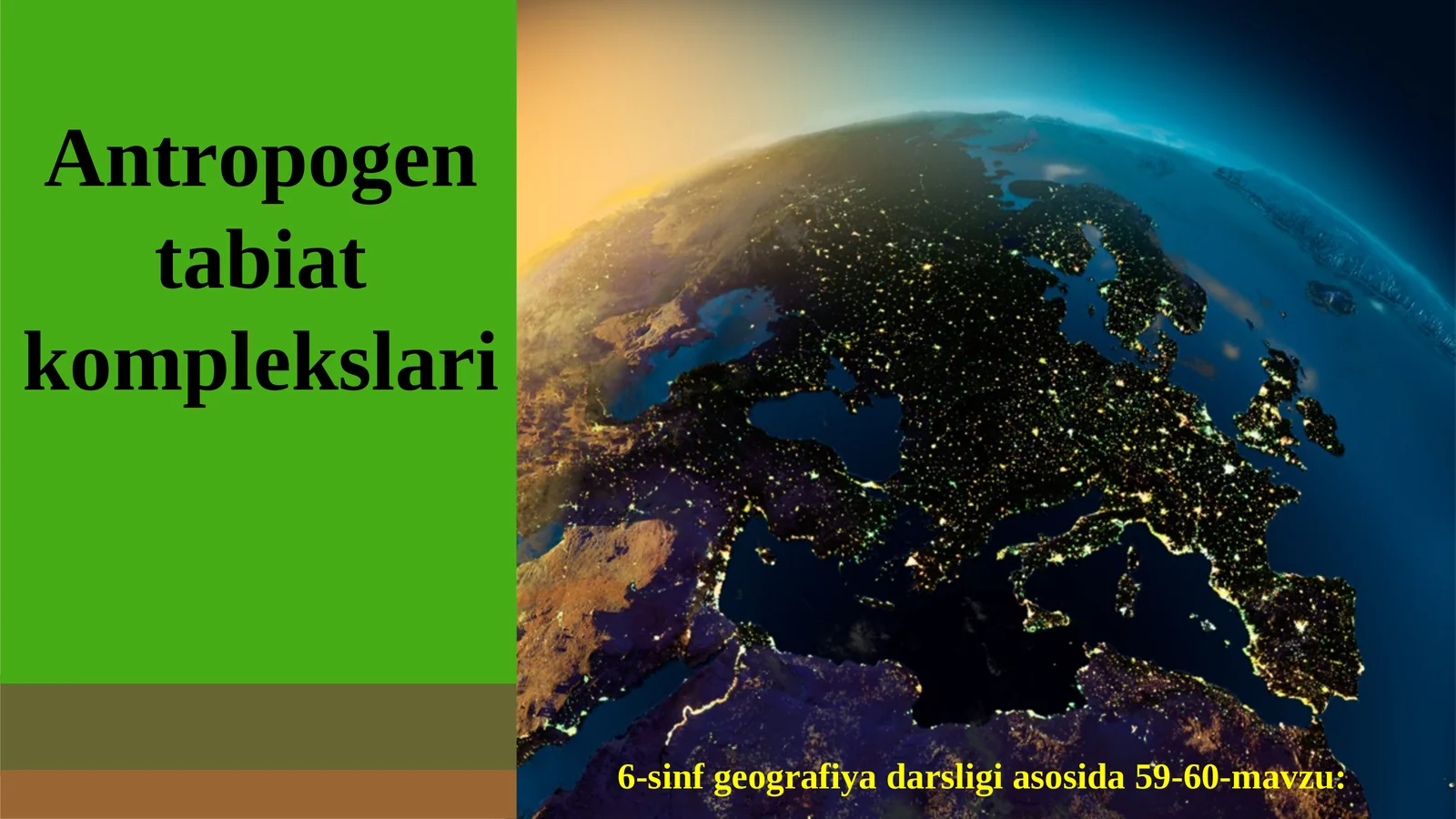 Antropogen tabiat komplekslari