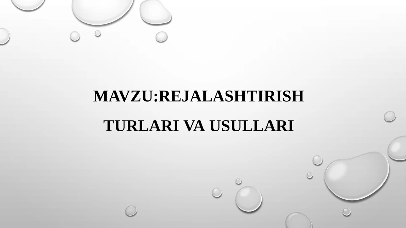 REJALASHTIRISHTURLARIVAUSULLARI