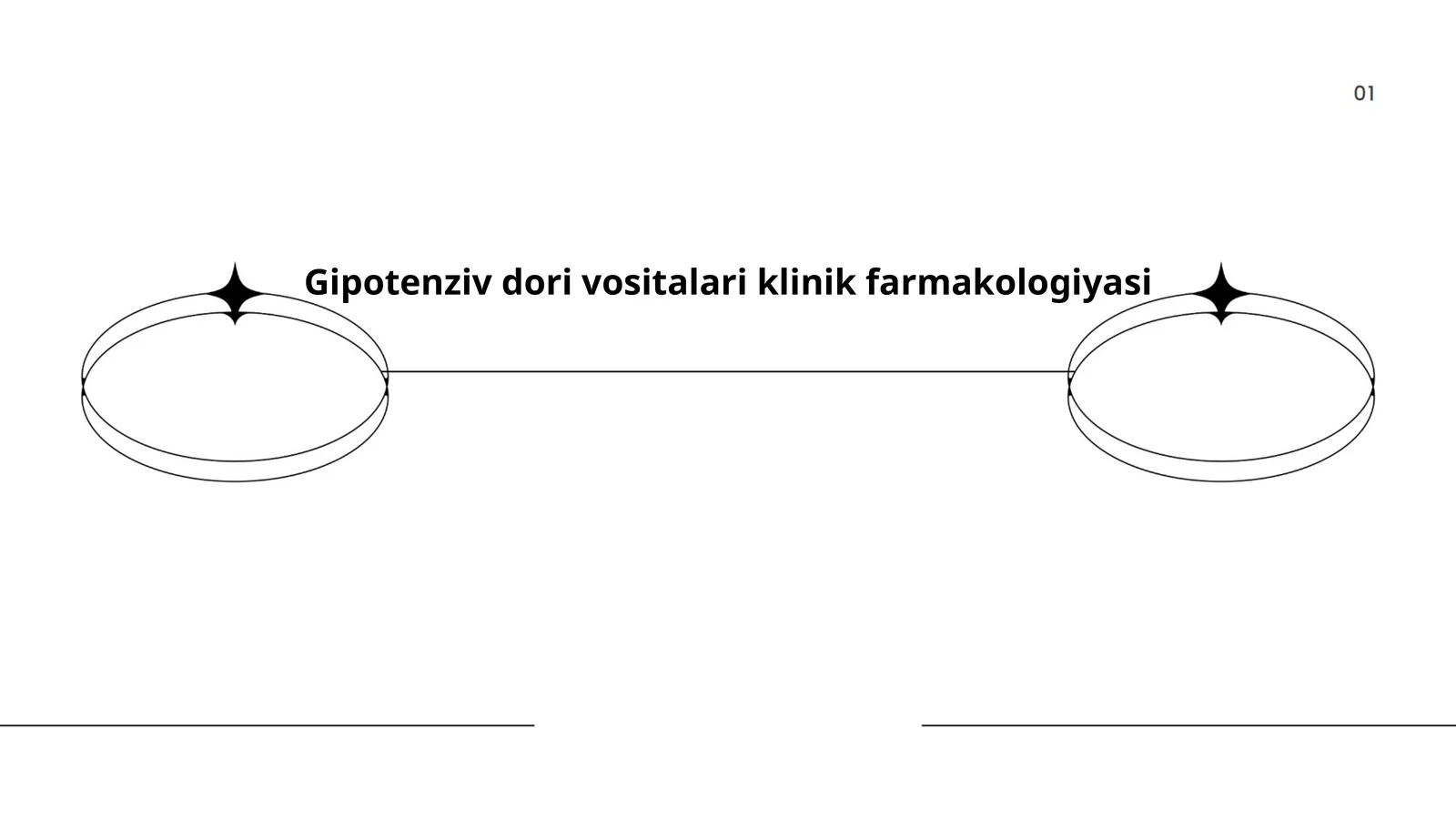 Gipotenziv dori vositalari klinik farmakologiyasi