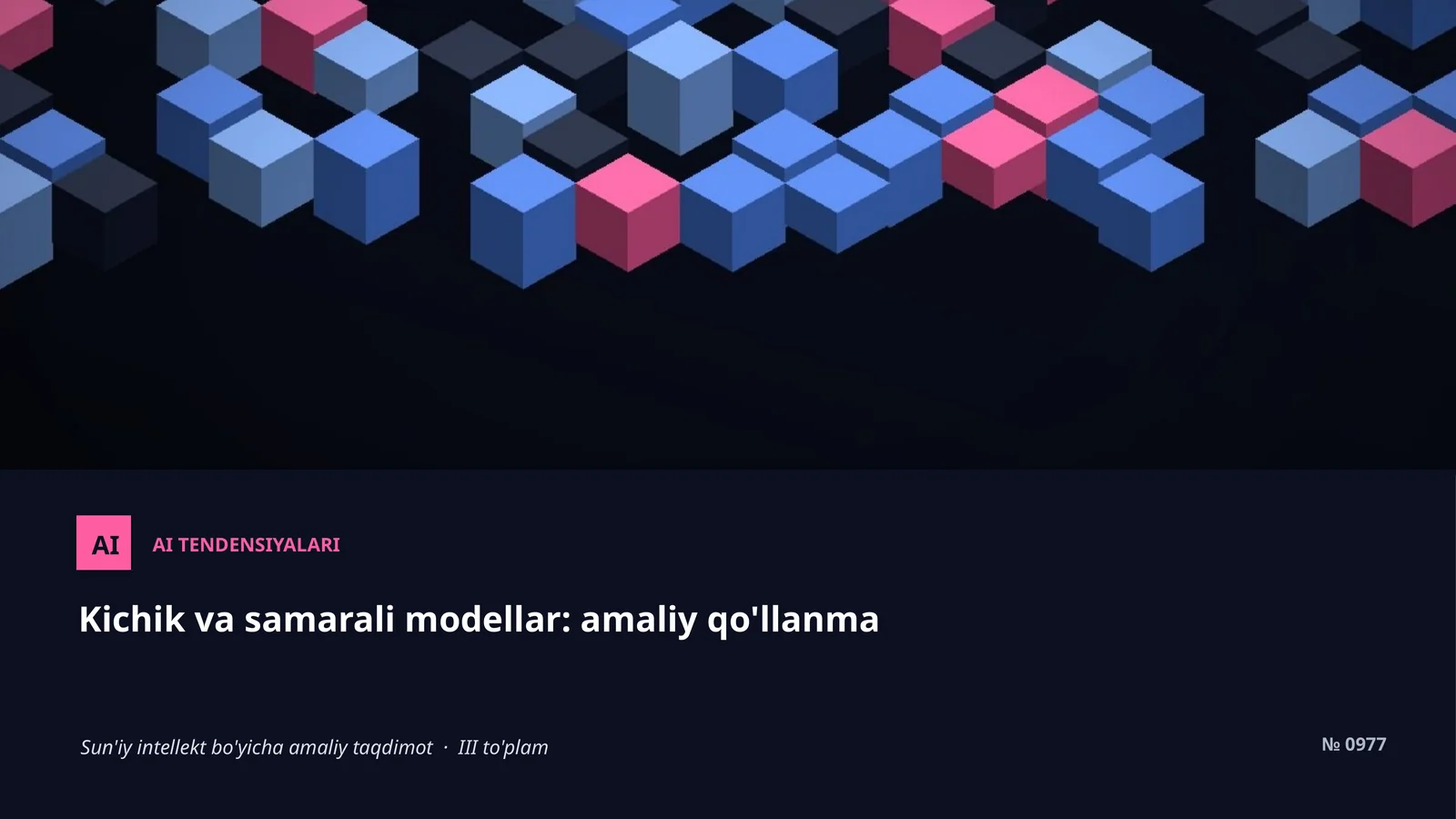 AI TENDENSIYALARI