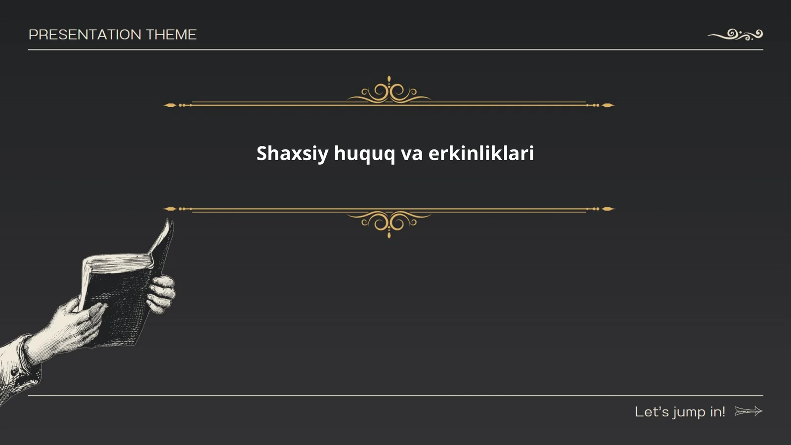 Shaxsiy huquq va erkinliklari