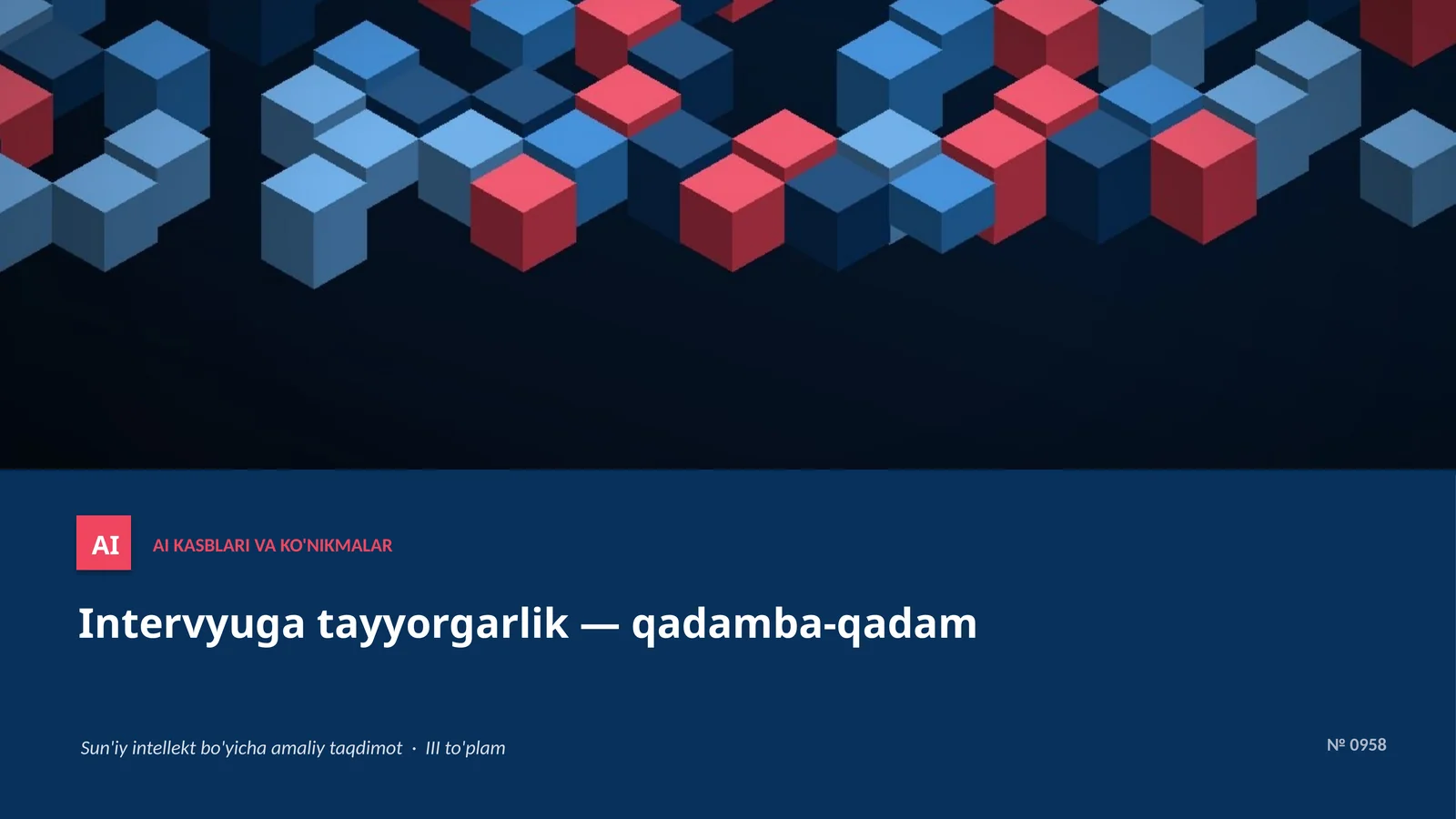 Intervyuga tayyorgarlik — qadamba-qadam