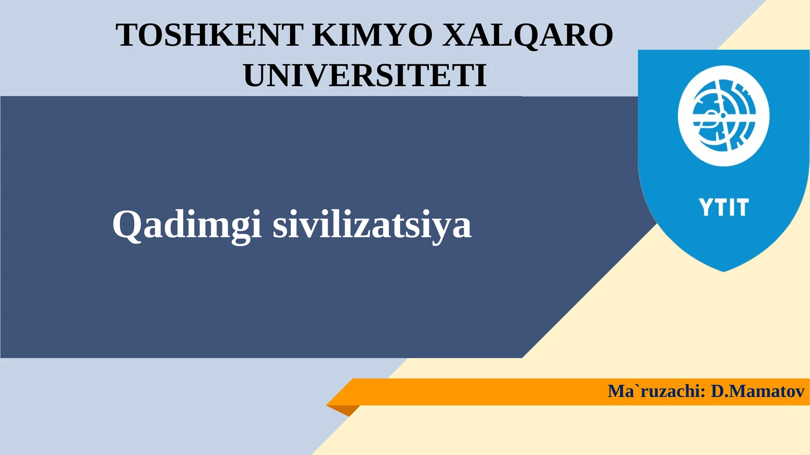Qadimgisivilizatsiya