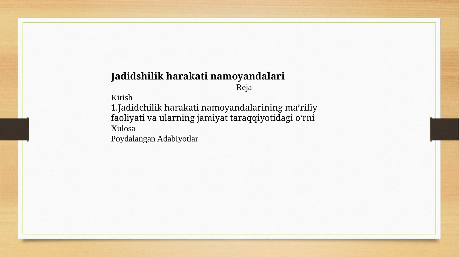 Jadidshilik harakati namoyandalari