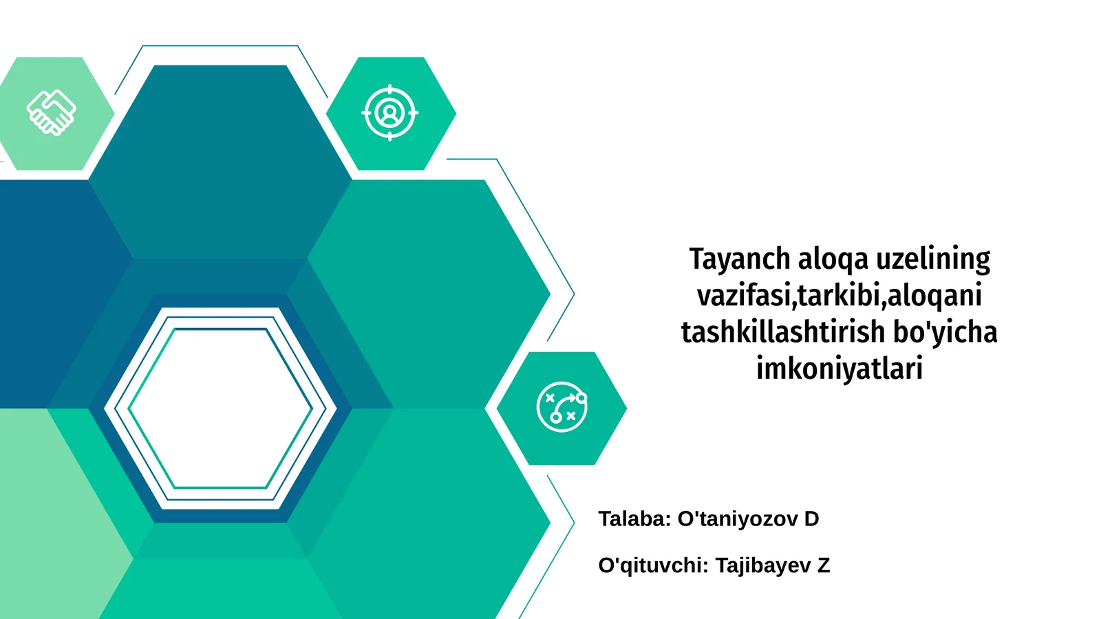 Tayanch aloqa uzeli