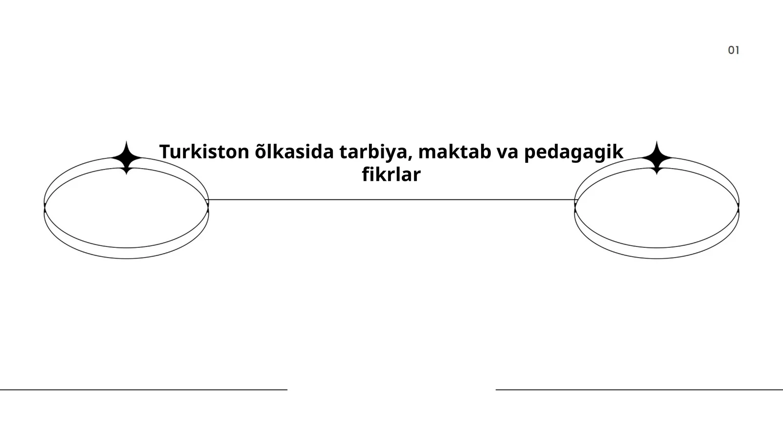 Turkiston õlkasida tarbiya, maktab va pedagagik fikrlar