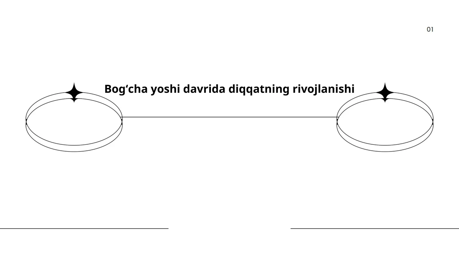 Bogʻcha yoshi davrida diqqatning rivojlanishi