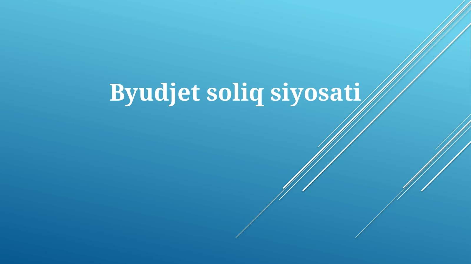 Byudjetsoliqsiyosati